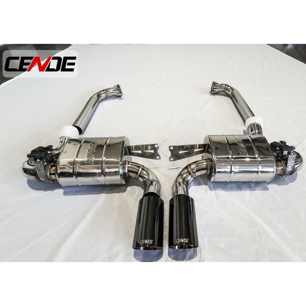 Echappement CENDE Exhaust Porsche 987.2 Boxster / Cayman (2009-2012) - Silencieux Cat-Back à valves