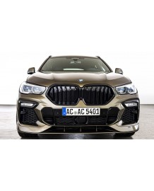 Spoiler Avant AC SCHNITZER BMW X6-G06 Avec Pack M (2019+)