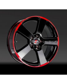 4 Jantes OETTINGER 8,5x19" ET50 RXX RedLine pour Audi & VW