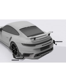 Air Outlet / Déflecteurs arrière TECHART Porsche 992 Turbo + S