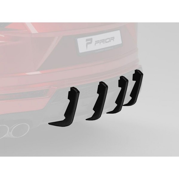 Extension de diffuseur arrière PRIOR DESIGN PD700 Widebody Lamborghini Urus Extension de diffuseur arrière PRIOR DESIGN PD700 Widebody Lamborghini Urus