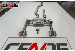 Echappement CENDE Exhaust BMW 335i F30 (N55) (2011-2015) - Ligne Cat-Back à valves