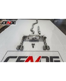 Echappement CENDE Exhaust BMW 335i F30 (N55) (2011-2015) - Ligne Cat-Back à valves