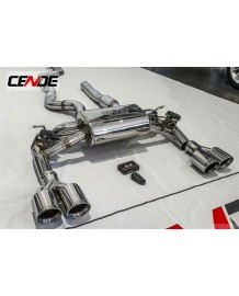 Echappement CENDE Exhaust BMW 335i F30 (N55) (2011-2015) - Ligne Cat-Back à valves