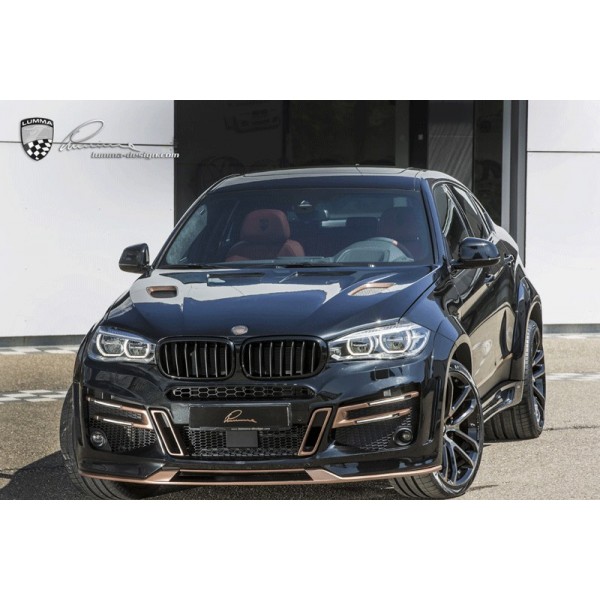 Kit carrosserie LUMMA Design CLR X6 R + Pack jantes CLR RACING pour Bmw X6 F16