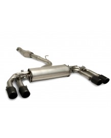 Echappement REMUS pour AUDI S3 8Y 2,0 TFSI 310Ch Sportback (2020+)-Ligne Fap-Back à valves ECE