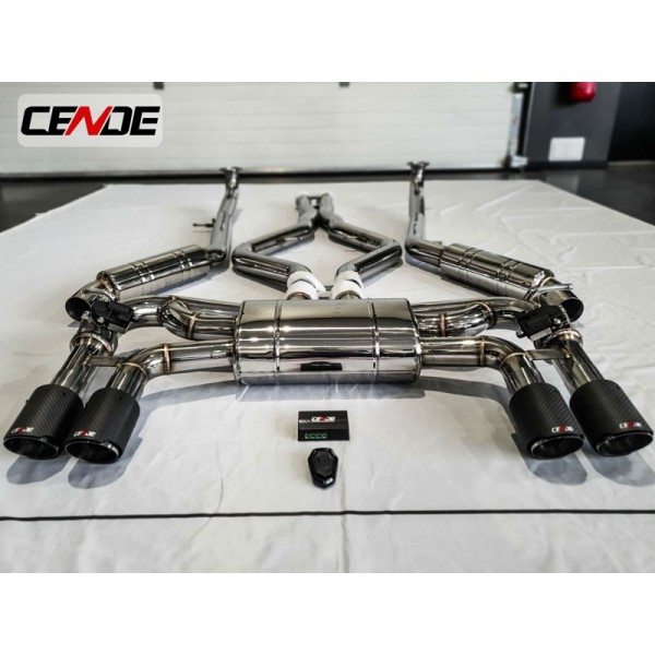 Echappement CENDE Exhaust BMW X5M 4,4 V8 E70 (2010-2013) - Ligne Cat-Back à valves