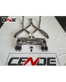 Echappement CENDE Exhaust BMW X5M / X6M 4,4 V8 E70/E71 (2010-2013) - Ligne Cat-Back à valves