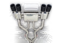 Echappement inox MANHART BMW M3 / M4 + COMPETITION G80/G82/G83 (2020+)- Silencieux valves