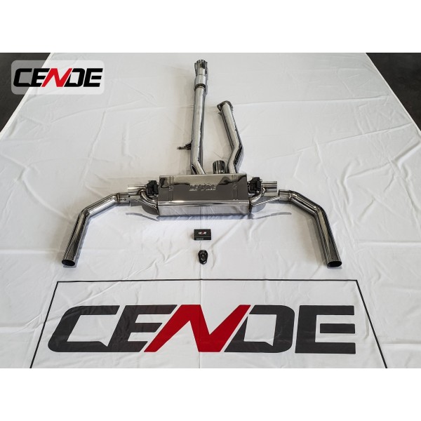 Echappement CENDE Exhaust Mercedes CLA45 AMG C/X117 (2013-2018)- Ligne Cat-Back à valves