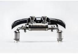 Echappement AKRAPOVIC Porsche 991.2 Carrera /S/4/4S/GTS (avec PSE)(2016+)- Silencieux + Catalyseurs sport + Diffuseur Carbone