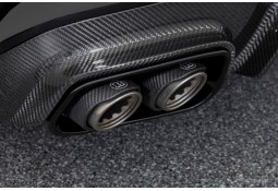 Echappement BRABUS Mercedes Classe E63 S AMG W213 (07/2020+) -Ligne FAP-Back à valves + Diffuseur Carbone