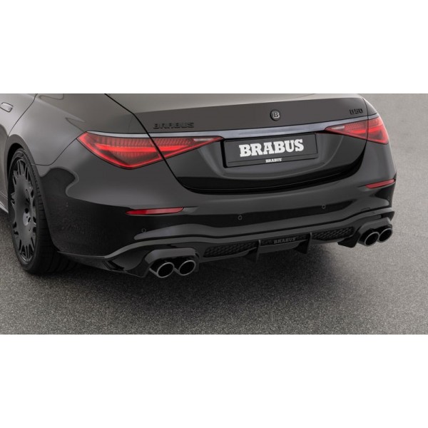 Diffuseur arrière + embouts BRABUS Mercedes Classe S500 Pack AMG W223 (2021+)