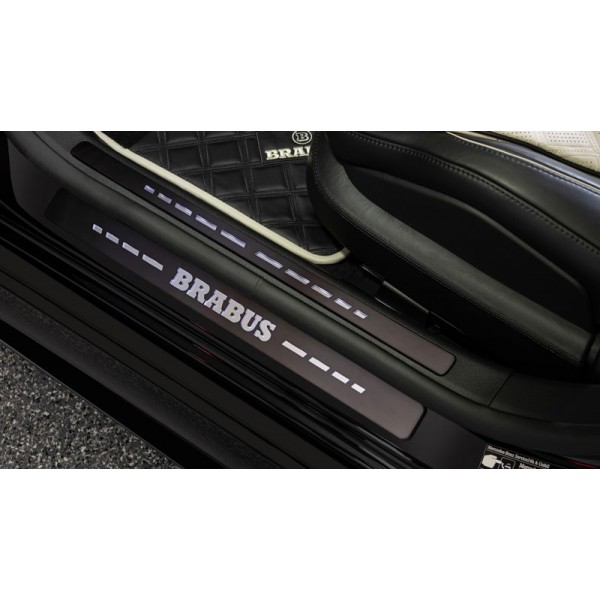 Seuils de portes lumineux Multi-couleurs BRABUS Mercedes Classe S W223 (2021+)