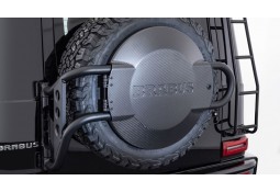 Support de roue de secours + cache en carbone BRABUS ADVENTURE Mercedes G350d G400d G500 G63 AMG W463A (2018+)