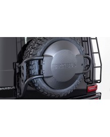 Support de roue de secours + cache en carbone BRABUS ADVENTURE Mercedes G350d G400d G500 G63 AMG W463A (2018+)