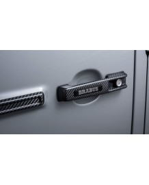 Poignées de portes carbone BRABUS ADVENTURE Mercedes G350d G400d G500 G63 AMG W463A (2018+)