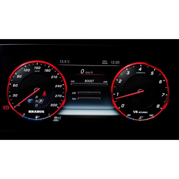 Compteur vitesse 300Km/h BRABUS Mercedes G500 G63 AMG W463A