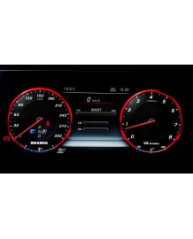 Compteur de vitesse 300Km/h BRABUS Mercedes G500 G63 AMG W463A (2018+)