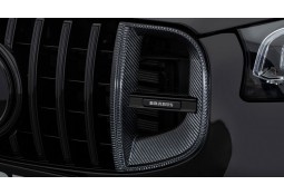 Inserts de calandre Carbone BRABUS Mercedes GLS63 AMG X167 (2019+)