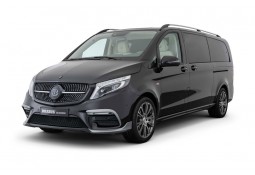 Extensions de Spoiler Avant BRABUS Mercedes Classe V sans Pack AMG (W447)(03/2019+)