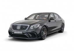 Extensions de pare-chocs avant Carbone BRABUS Mercedes S63 / S65 AMG (W222) (2017+)