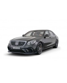 Extensions de pare-chocs avant Carbone BRABUS Mercedes S63 / S65 AMG (W222) (2017+)