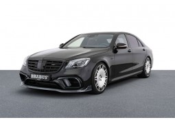 Extensions de pare-chocs avant Carbone BRABUS Mercedes S63 / S65 AMG (W222) (2017+)