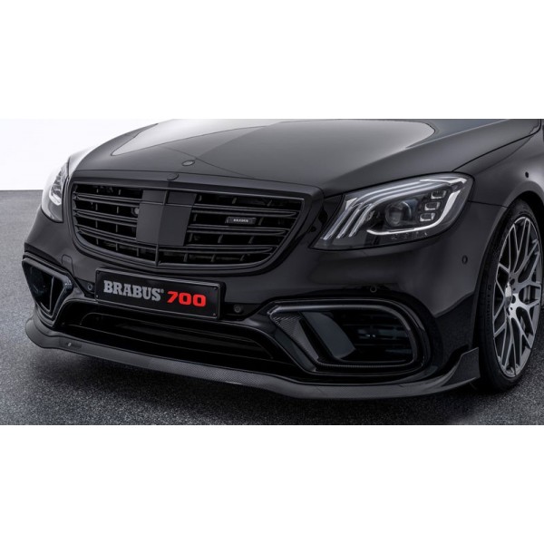 Spoiler avant Carbone BRABUS Mercedes S63 / S65 AMG (W222) (2017+)