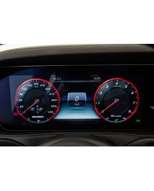 Compteur de vitesse 400Km/h BRABUS Mercedes S63 AMG W222 (2013-2017)