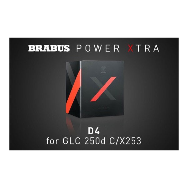 Boitier Additionnel BRABUS ECO PowerXtra D4 Mercedes GLC 250d / GLC Coupé 250d  4Matic (X253/C253) (2015+)