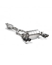 Echappement AKRAPOVIC pour BMW M2 CS F87N (2020+)- Ligne Cat-Back à valves