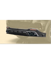 Diffuseur Carbone + Embouts d'échappement MANSORY pour Mercedes GLE53/63 AMG & GLE Pack AMG SUV (V167)(2020+)