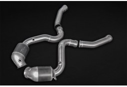 Downpipe + Catalyseurs sport CAPRISTO Mercedes C63 AMG (W/S/C 205) (2015+)(2019+)