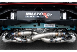 Silencieux d'échappement MILLTEK Porsche 992 Carrera 2 / 2S / 4 / 4S PSE FAP/OPF (2019+)