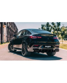 Pack Jantes BRABUS Monoblock Y Black 10/12x23" Mercedes GLE + GLE 53 & 63 S AMG Suv & Coupé (V/C167 )(2019+)