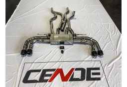 Echappement CENDE Exhaust Porsche Cayenne 958 3,0l V6 (2010-2017)- Ligne Cat-Back à valves