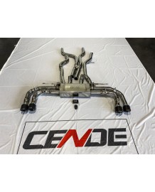 Echappement CENDE Exhaust Porsche Cayenne 958 3,0l V6 (2010-2017)- Ligne Cat-Back à valves