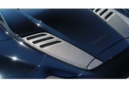 Recouvrement capot moteur arrière carbone NOVITEC Ferrari F8 Spider