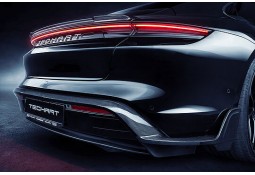 Panneau de diffuseur arrière TECHART Porsche TAYCAN (2020+)