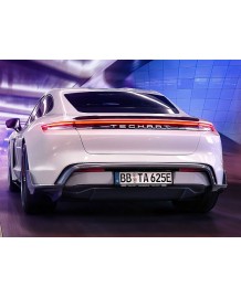 Panneau de diffuseur arrière TECHART Porsche TAYCAN 4S + Turbo + Turbo S