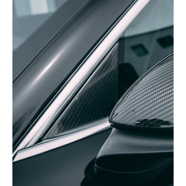Triangle de fenêtre TECHART Porsche TAYCAN + 4S + Turbo + Turbo S + CrossTurismo