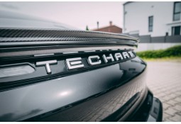 Lettrage "Techart" arrière TECHART Porsche TAYCAN + 4S + Turbo + Turbo S