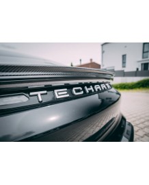 Lettrage "Techart" arrière TECHART Porsche TAYCAN + 4S + Turbo + Turbo S