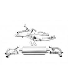 Ligne d'échappement Fap-Back à valves MILLTEK Audi RSQ8 4,0 TFSI FAP/OPF (2020+)(Racing)