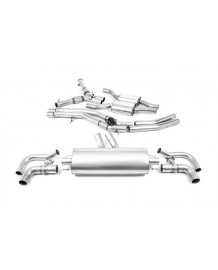 Ligne d'échappement Fap-Back à valves MILLTEK Audi RSQ8 4,0 TFSI FAP/OPF (2020+)(Sport)