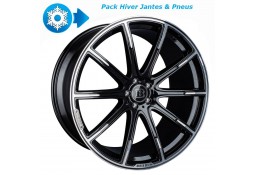 Pack HIVER jantes et pneus BRABUS Monoblock Z Platinum en 9/10,5x21" pour Mercedes Classe S (W/V 223)