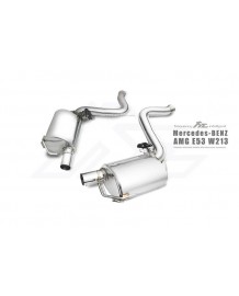 Echappement inox Fi EXHAUST Mercedes E53 AMG (W213)(2016-2023) - Ligne Cat/Fap-Back à valves