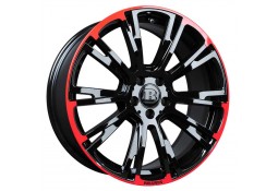 Pack Jantes BRABUS Monoblock R RED/BLACK 8,5x19" Mercedes GLC + 43 AMG + 63 AMG SUV & Coupé (X/C253)