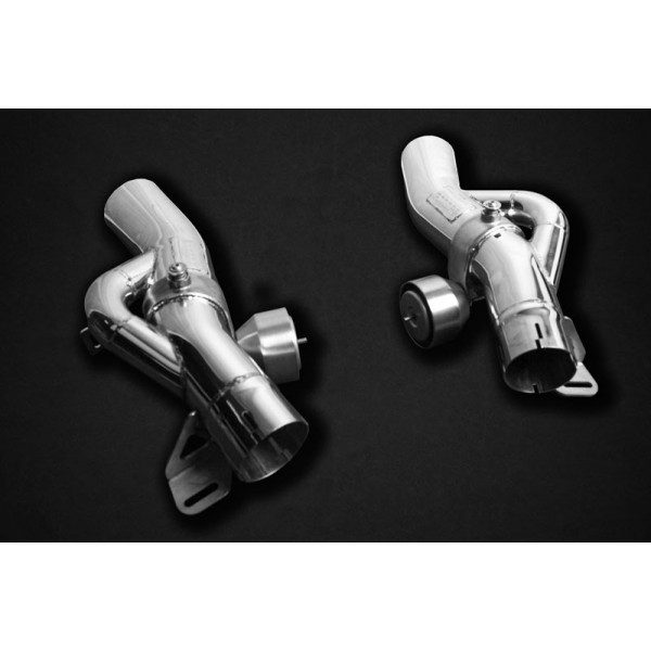 Echappement Inox CAPRISTO Ferrari 488 GTB / Spider / GTS - Silencieux racing à valves